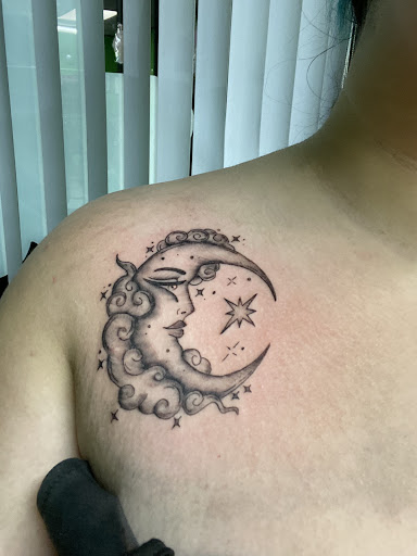 Explore karma tattoo ideas for men, creative tattoo ideas in Ocala, available at 352 Tattoo Ocala