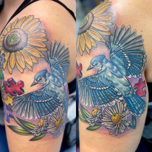 Explore tattoo ideas for my son, creative tattoo ideas in Gloucester City, available at 12 oz. Studios Tattoos and Piercing Brooklawn