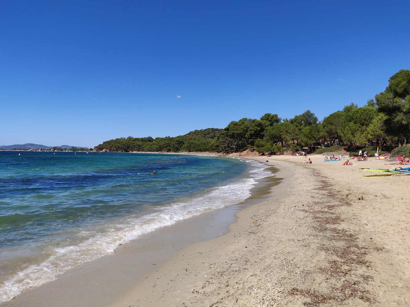 Foto von Pellegrin Strand befindet sich in natürlicher umgebung