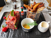 Steak tartare du FARINE Etc - Restaurant & épicerie gastronomique à Sauvigny-les-Bois - n°2