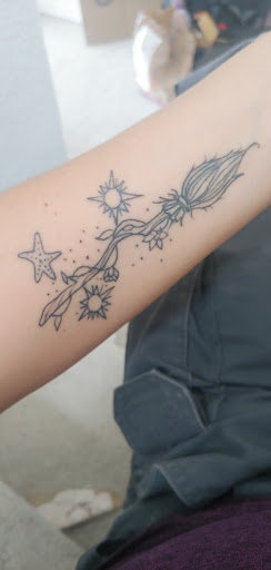 Explore wolf tattoo ideas for guys, creative tattoo ideas in Carbondale, available at Tuff Luck