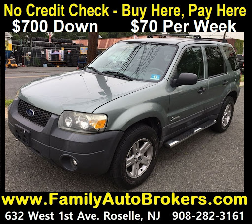 Used Car Dealer «Family Auto Brokers», reviews and photos, 632 W 1st Ave, Roselle, NJ 07203, USA