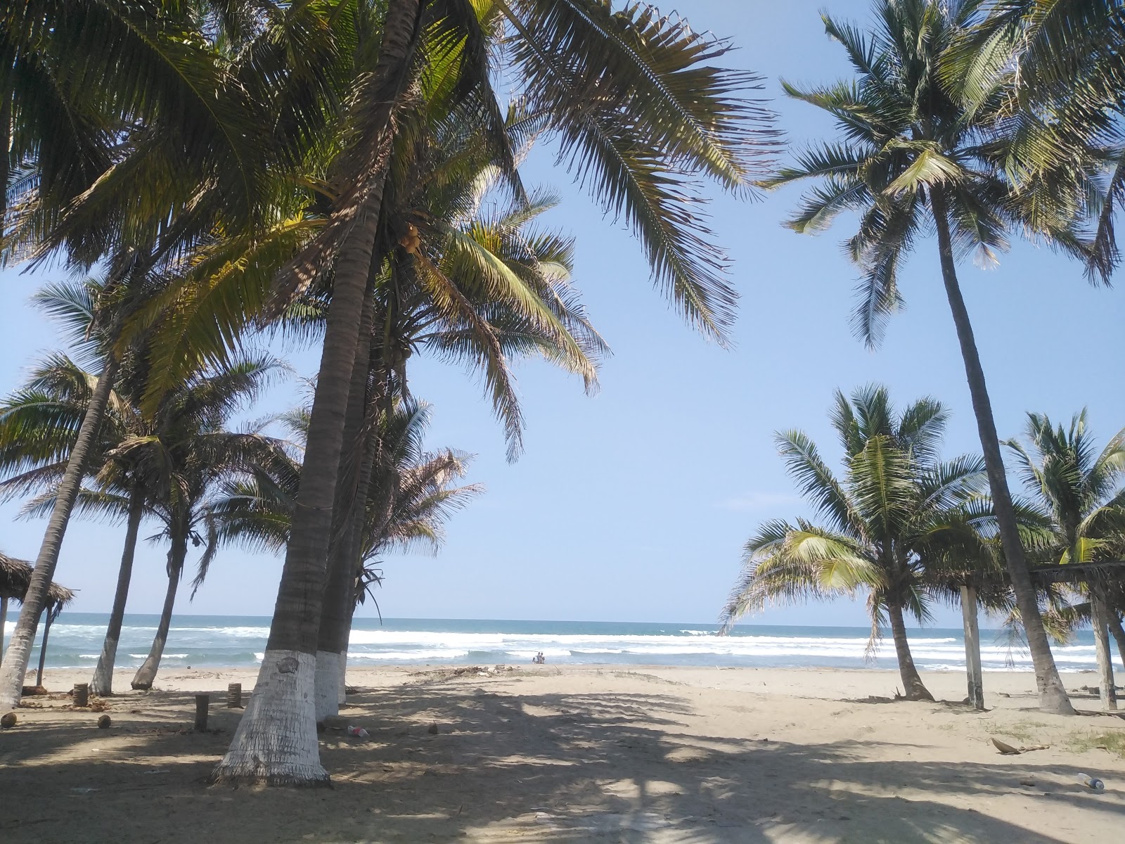 Valokuva Playa Azul Michoacanista. - suosittu paikka rentoutumisen tuntijoille