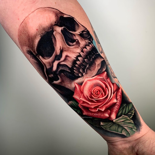 Explore old school tattoo ideas, creative tattoo ideas in Spokane, available at Anchored Art Tattoo