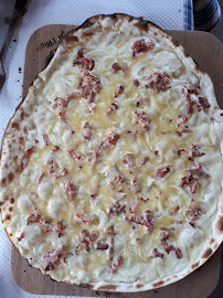 Tarte flambée du Restaurant de spécialités alsaciennes Restaurant A L' Aigle à Pfulgriesheim - n°8