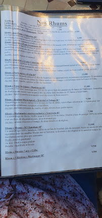 Restaurant La Plancha Cuisine Au Feu De Bois à Les Salles-sur-Verdon (le menu)