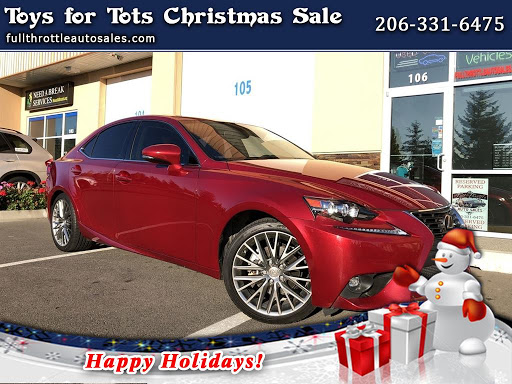 Used Car Dealer «Full Throttle Auto Sales», reviews and photos, 11105 Steele St S Ste 106, Tacoma, WA 98444, USA