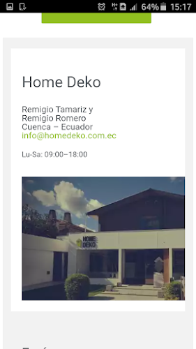 Opiniones de HOME DEKO - CREARE MUEBLES en Cuenca - Empresa constructora