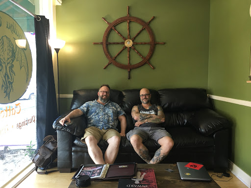 Explore witchy tattoo ideas, creative tattoo ideas in Saint Petersburg, available at Cthulhu Tattoo & Body Piercing