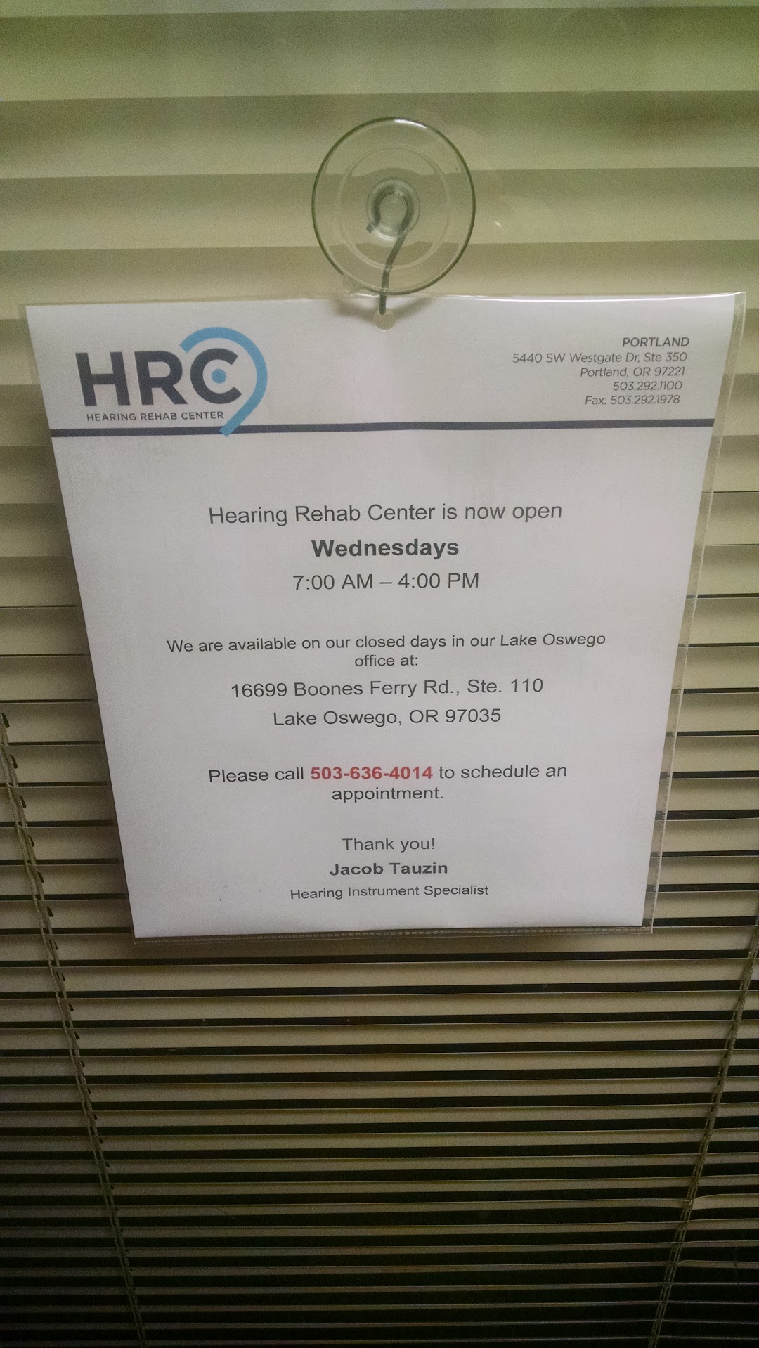 Hearing Rehab Center