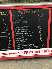 La friterie de Grisy à Grisy-Suisnes menu