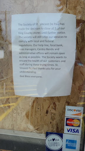 Thrift Store «St Vincent de Paul Aurora Thrift Store», reviews and photos, 13555 Aurora Ave N, Seattle, WA 98133, USA
