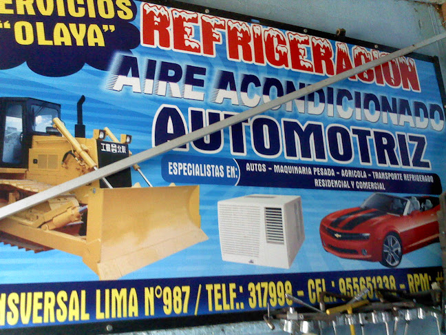 Opiniones de Aire Acondicionado Automotriz "OLAYA" en Sullana - Taller de reparación de automóviles
