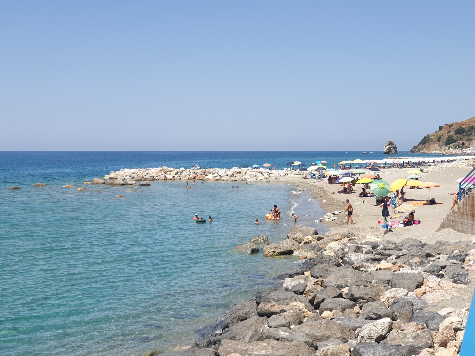 Photo de Spiaggia Marina di Guardia avec rivage droit, long
