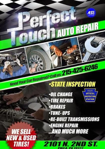 Tire Shop «Perfect Touch Auto Repair», reviews and photos, 2101 N 2nd St, Philadelphia, PA 19122, USA