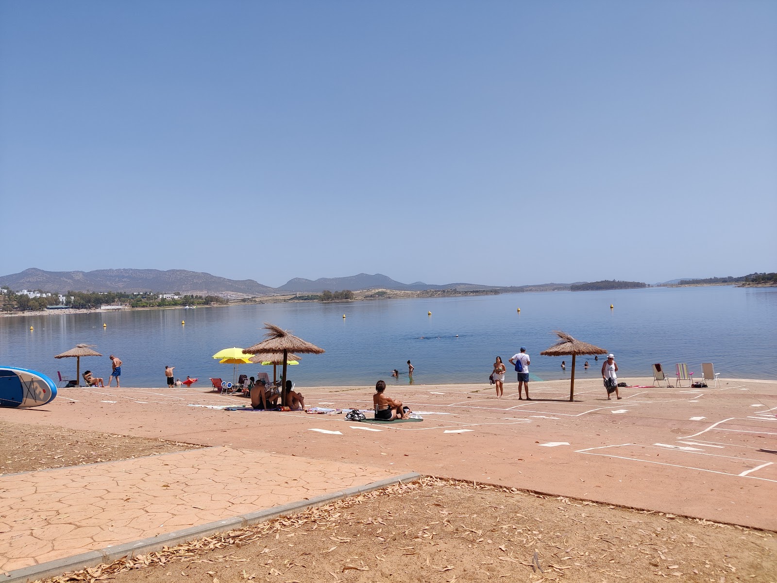 Foto von Playa de Campanario mit gerader strand