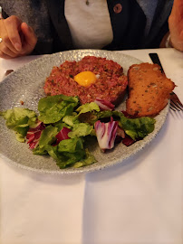 Steak tartare du Restaurant français Brasserie La Lorraine à Paris - n°7