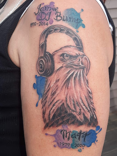 Explore johnny depp tattoo ideas, creative tattoo ideas in Lewiston, available at Altered Image Tattoo Studio