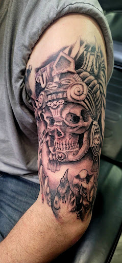 Explore capricorn tattoo ideas male, creative tattoo ideas in Yakima, available at Wallflower Body Piercing & Crazy Ink Tattoo