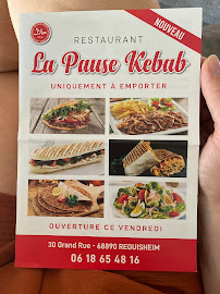 Aliment-réconfort du Restauration rapide La Pause Kebab à Réguisheim - n°5