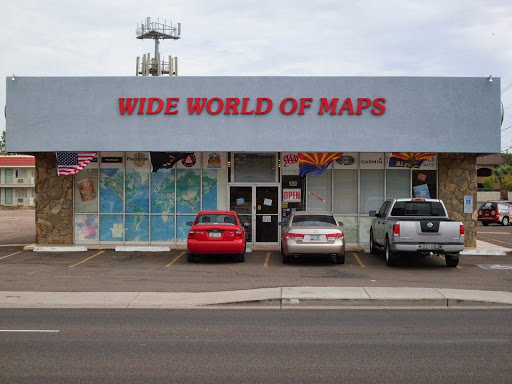 Wide World Maps & MORE! Central Phoenix Map Center & Gallery