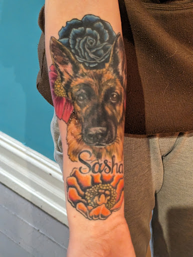 Explore photography tattoo ideas, creative tattoo ideas in Reading, available at Creative Vibes Tattoo Studio