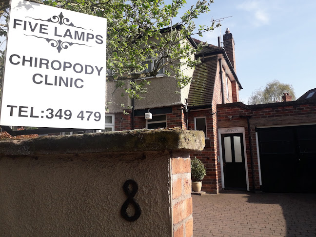 Reviews of Five Lamps Chiropody Clinic in Derby - Podiatrist