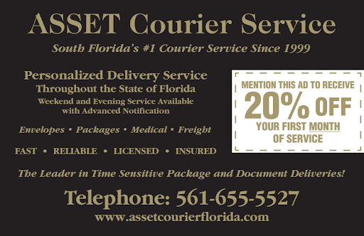 Courier Service «Asset Courier Services Inc», reviews and photos, 105 S Narcissus Ave, West Palm Beach, FL 33401, USA