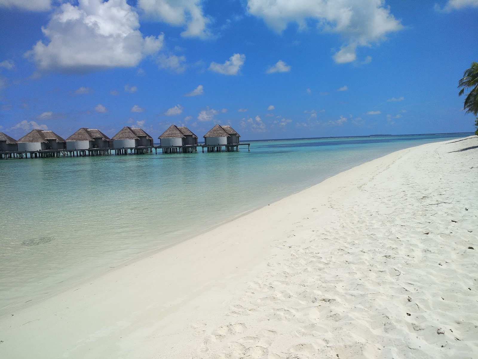 Photo de Plage de l'île Kanuhuraa zone de l'hôtel