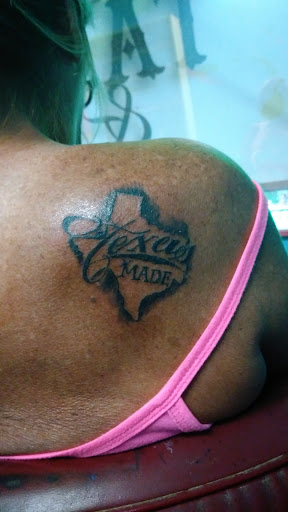 Explore road trip tattoo ideas, creative tattoo ideas in Lufkin, available at Irish Custom Tattoos