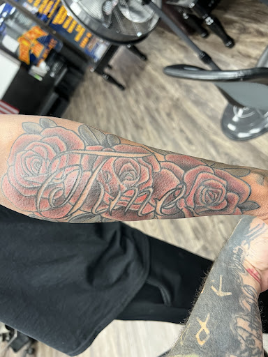 Explore half sleeve tattoo ideas for guys, creative tattoo ideas in Alfred, available at Tattooed Spirit