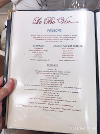 Menu / carte de Le BoVincennes - Steakhouse Vincennes à Vincennes