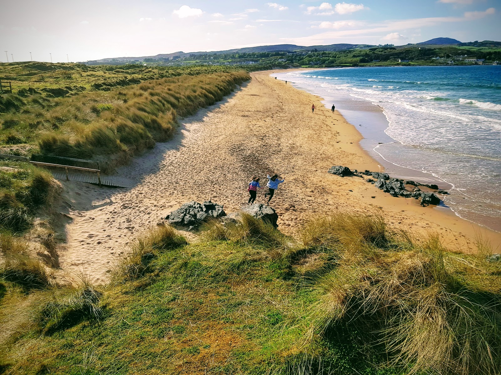 Photo de Culdaff Beach - bon endroit convivial pour les animaux de compagnie pour les vacances