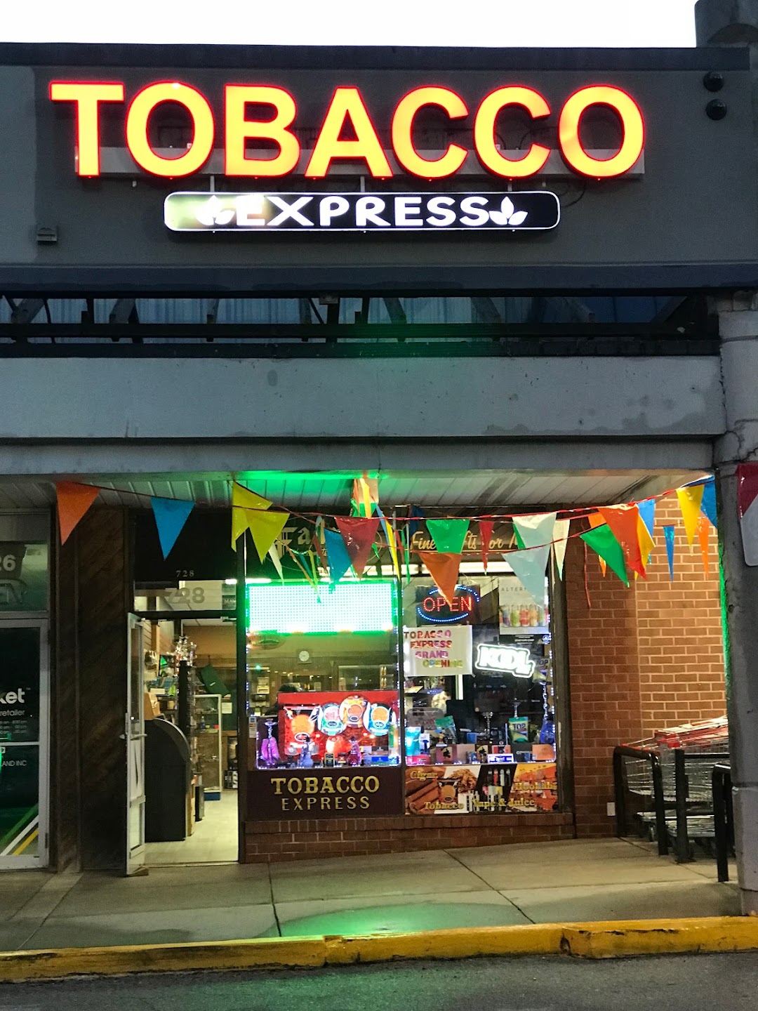 Tobacco Express smoke shop