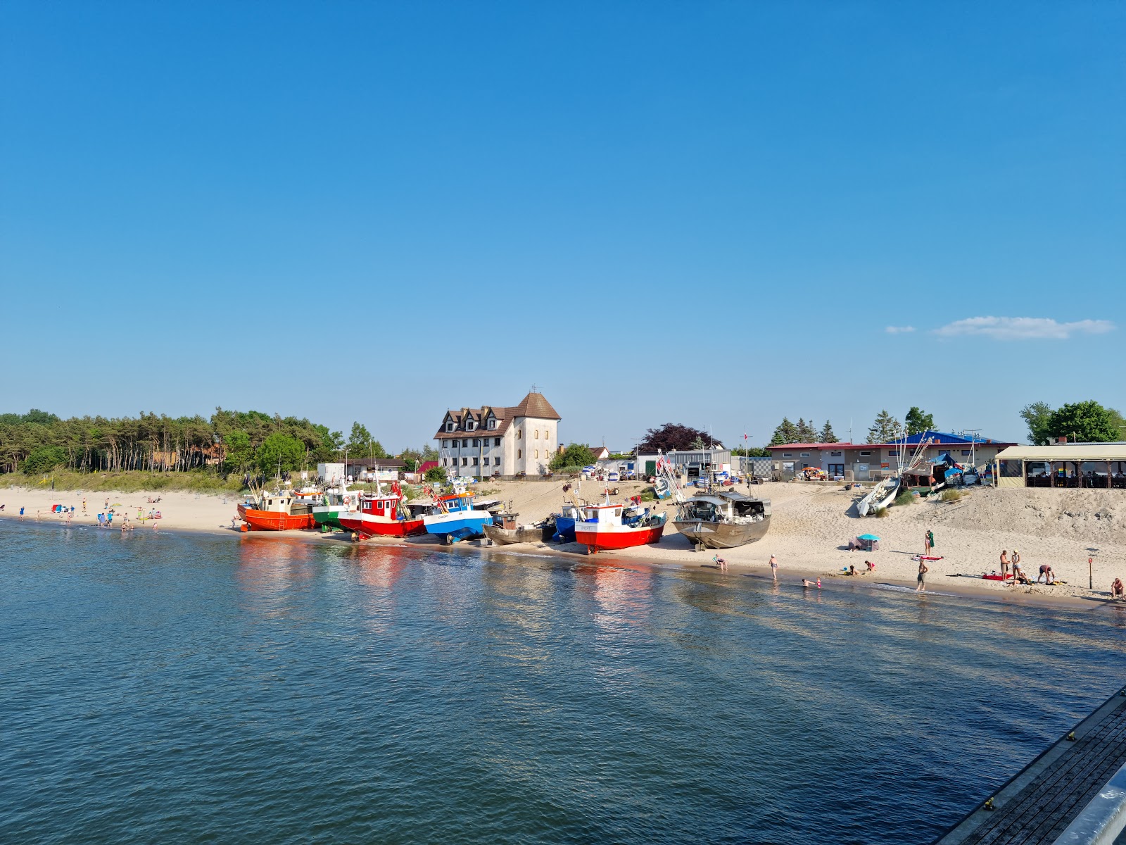 Fotografija Chlopy Beach priljubljeno mesto med poznavalci sprostitve