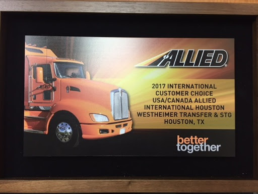 Moving and Storage Service «Westheimer Transfer & Storage Co. Inc.», reviews and photos, 9960 Buffalo Speedway, Houston, TX 77054, USA