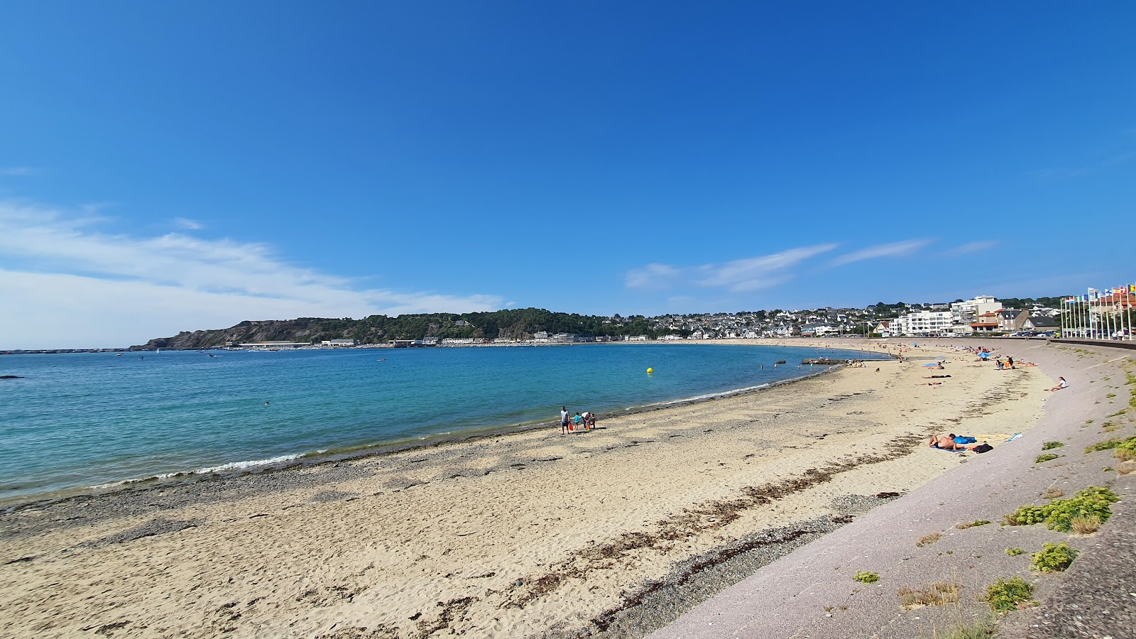 Foto von Plage du Centre mit beiger sand Oberfläche