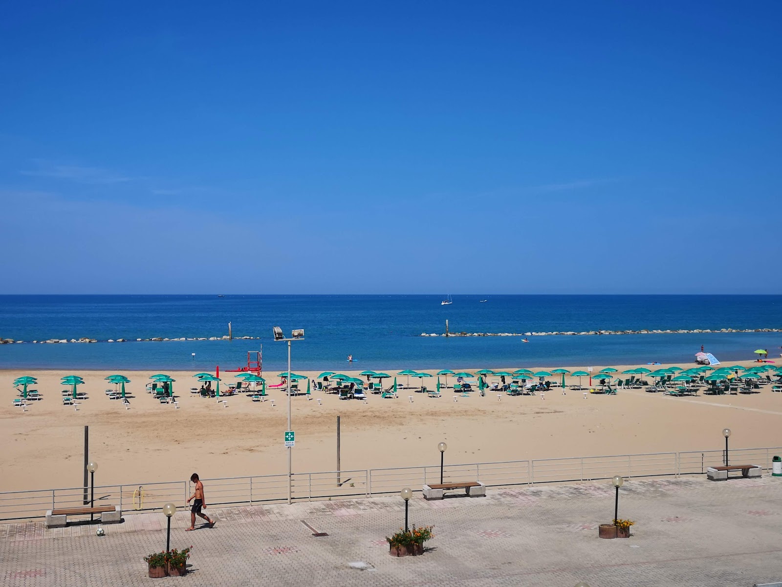 Photo de Spiaggia del Litorale Nord avec droit et long