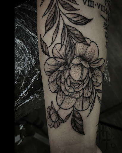 Explore til death tattoo ideas, creative tattoo ideas in Clearfield, available at Artist Made Tattoo & Piercings