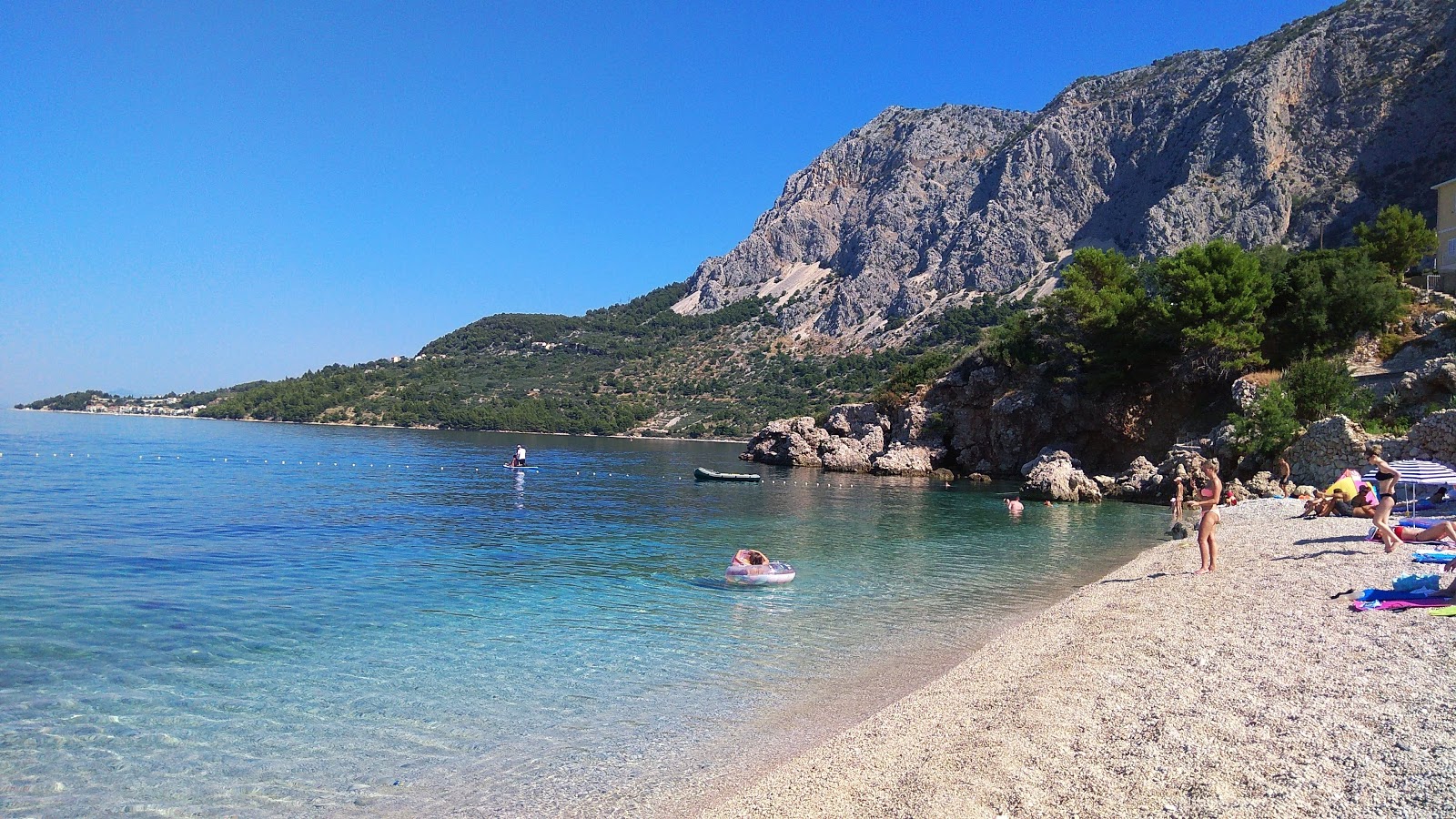 Photo de Beach Soline avec un rivage droit