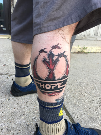 Explore birthmark tattoo ideas, creative tattoo ideas in Green Bay, available at Darkside Tattoo By Jesse Skywalker