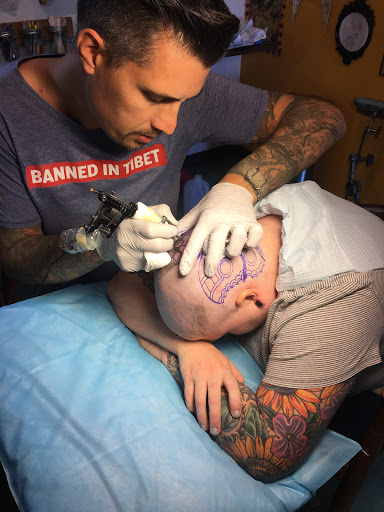 Explore irish sleeve tattoo ideas, creative tattoo ideas in Boulder, available at Rising Tide Tattoo Emporium