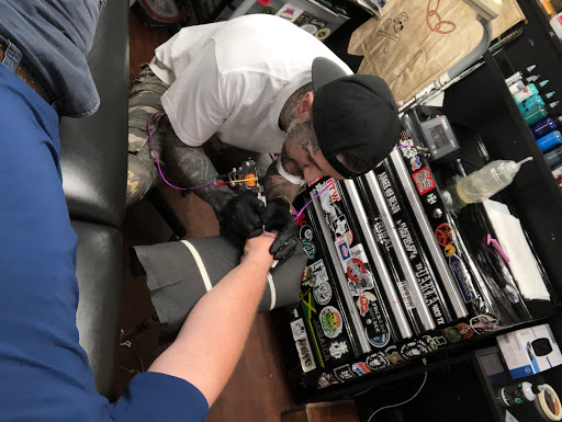 Explore hustle tattoo ideas, creative tattoo ideas in Austin, available at The Austin Tattoo co.