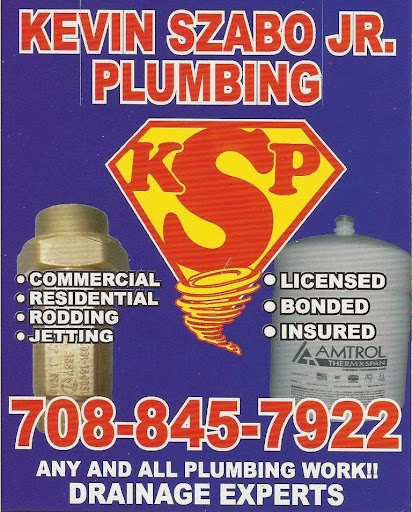 Plumber «Kevin Szabo Jr Plumbing of Orland Park», reviews and photos, 15510 Wolf Rd, Orland Park, IL 60467, USA