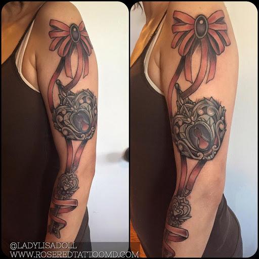 Tattoo Shop «Rose Red Tattoo & Permanent Makeup», reviews and photos, 3138 Rogers Ave, Ellicott City, MD 21043, USA