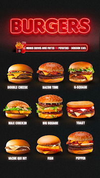 Restaurant de hamburgers Times Square Lyon à Lyon - menu / carte