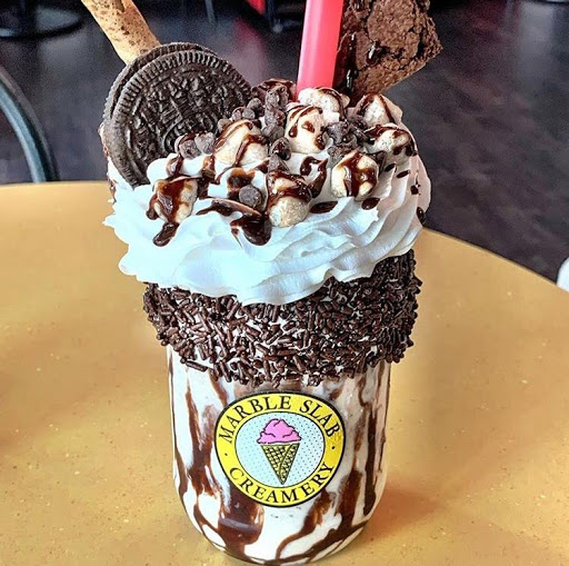 Ice Cream Shop «Marble Slab Creamery», reviews and photos, 2831 E Eldorado Pkwy #102, Frisco, TX 75034, USA