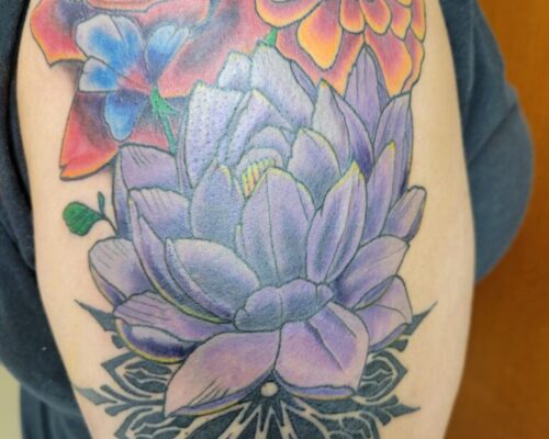 Explore small religious tattoo ideas, creative tattoo ideas in Waterloo, available at Friki Tiki Tattoo and Gallery