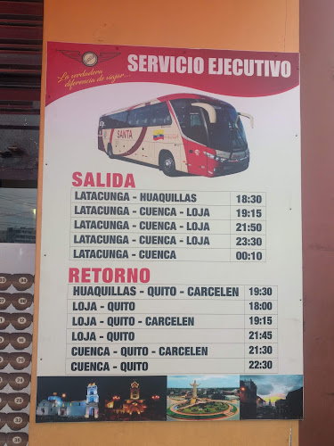 Opiniones de Cooperativa Transportes Santa en Latacunga - Servicio de transporte