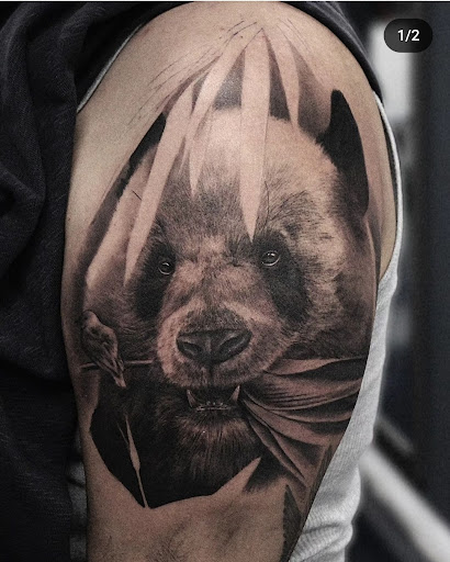 Explore buttocks tattoo ideas, creative tattoo ideas in Buford, available at Inked Arts Tattoo Studio
